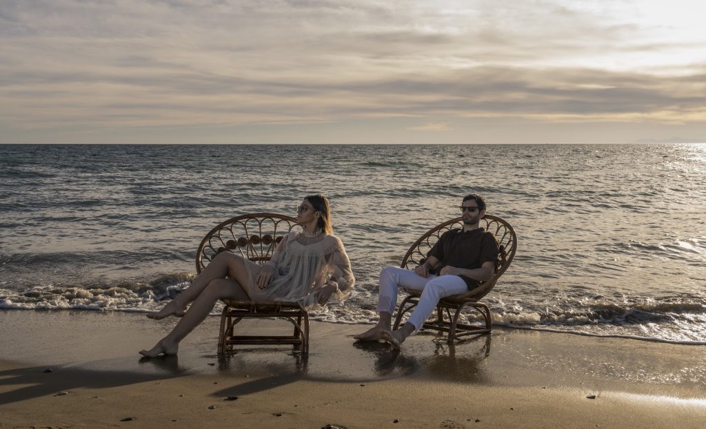 Plajdan deniz görünümü