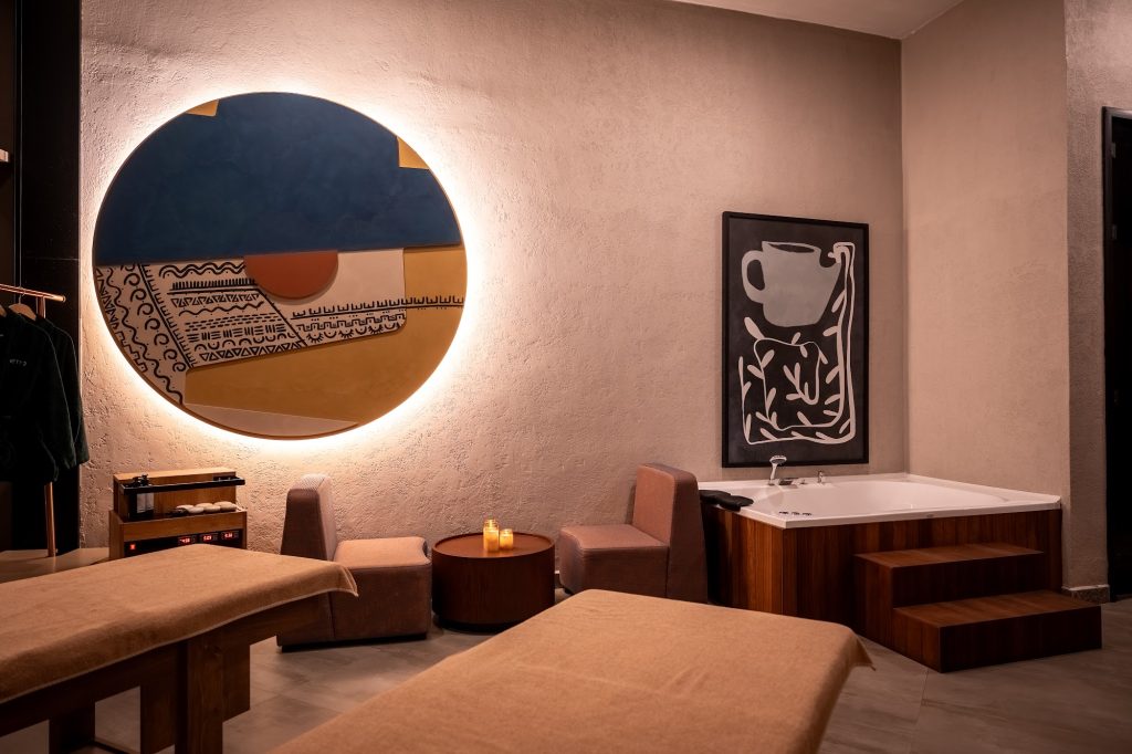Fjaka Spa — dinlenme alanı